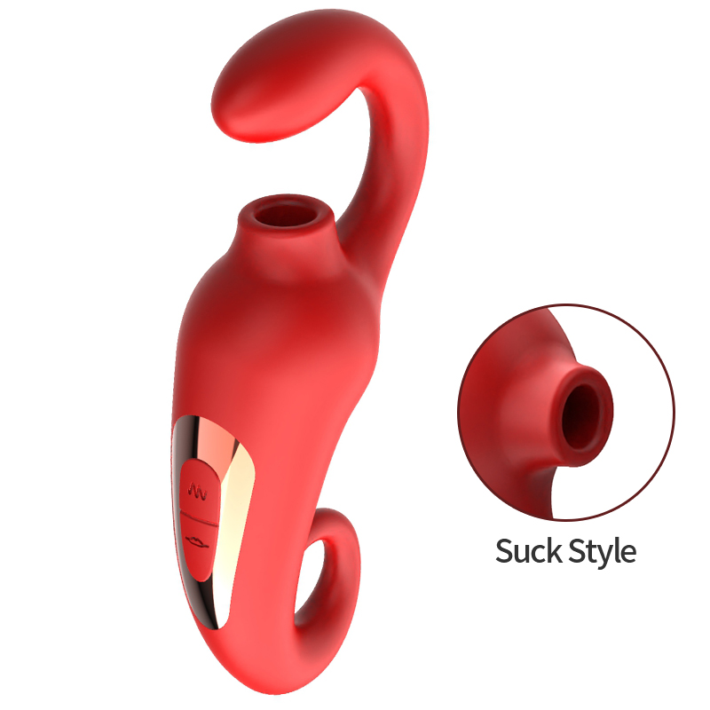 Raffia Suction-Licking-Tapping Dual G-Spot & Clitoral Stimulation Vibrator