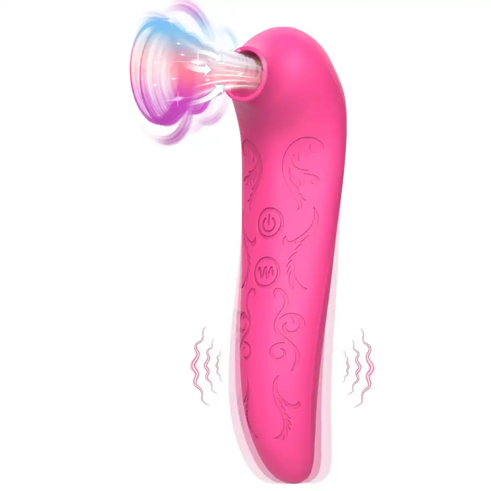 Air Rechargeable G-Spot and Clitoral Suction Stimulator
