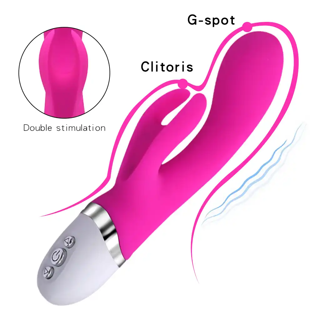 Shopicat Lishi Silicone G-Spot Dual Vibrating Massager