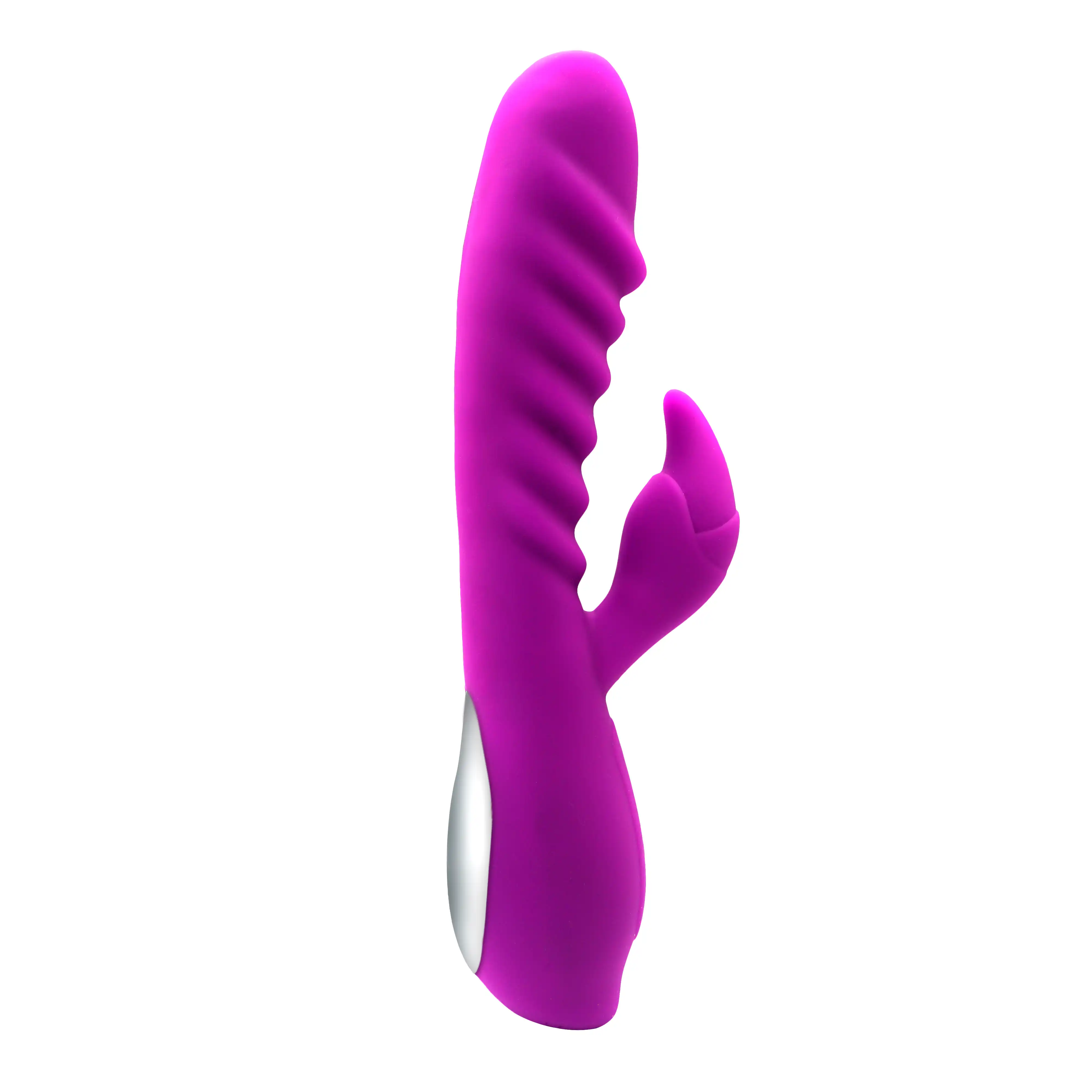 shopicat Asha Rechargeable Stable Warming Dual Rabbit Vibrator