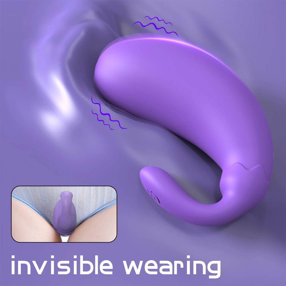 Shopicat Mini Eggplant Rechargeable egg vibrator and Clitoral Stimulator-3