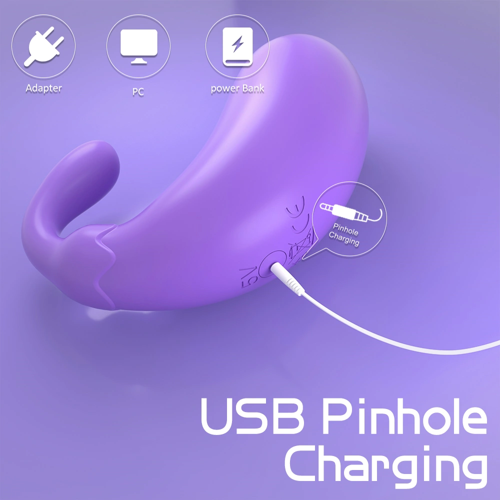 Shopicat Mini Eggplant Rechargeable egg vibrator and Clitoral Stimulator-6