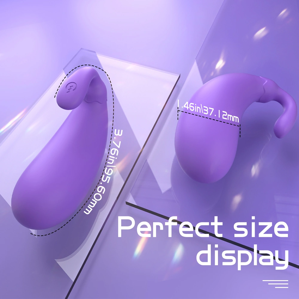 Shopicat Mini Eggplant Rechargeable egg vibrator and Clitoral Stimulator-8