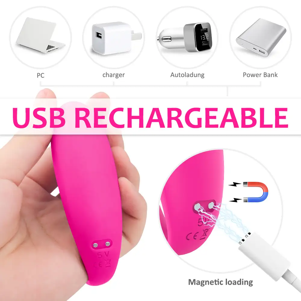 Shopicat Tulip-3 Remote Control G-Spot Egg Vibrator-8