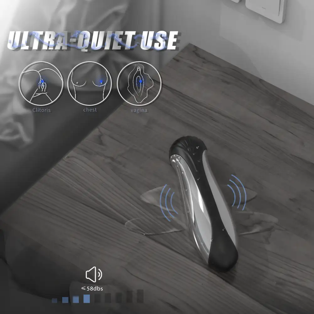 Shopicat Poison Dart 12-Mode Electro Wave E-Stim Egg Vibrator-7