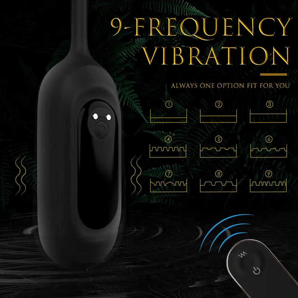 Shopicat Highline Remote Control High-Powered Stimulation Vibrator with 9 Vibration Settings-2
