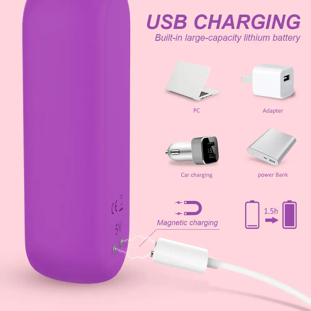 Shopicat Lycoris All-in-One Licking & Vibration Bullet Vibrator with Dual Stimulation-9