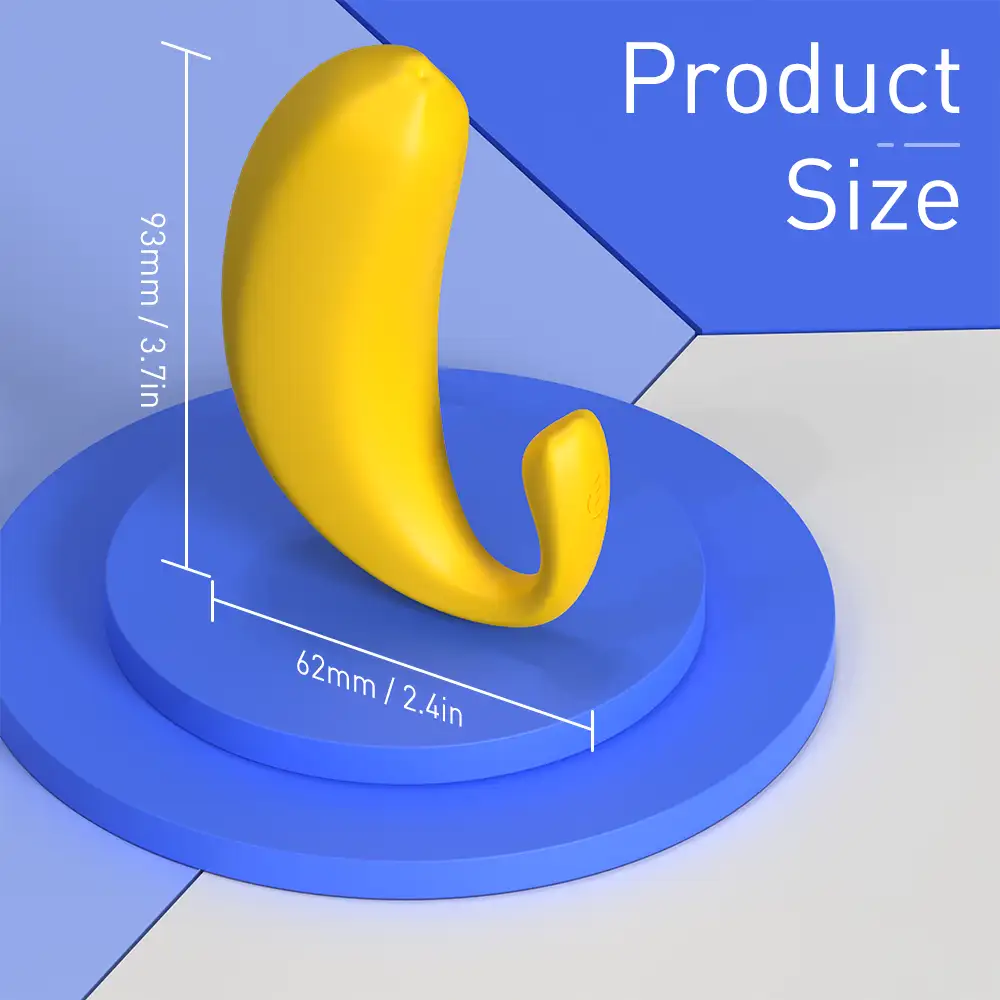 Shopicat Banana App Controlled Rechargeable Egg Vibrator and Clitoral Stimulator-2