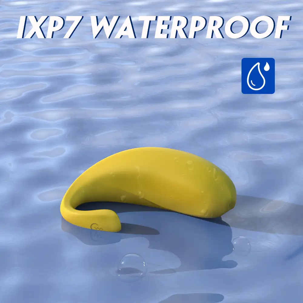 Shopicat Banana Rechargeable Egg Vibrator and Clitoral Stimulator-8