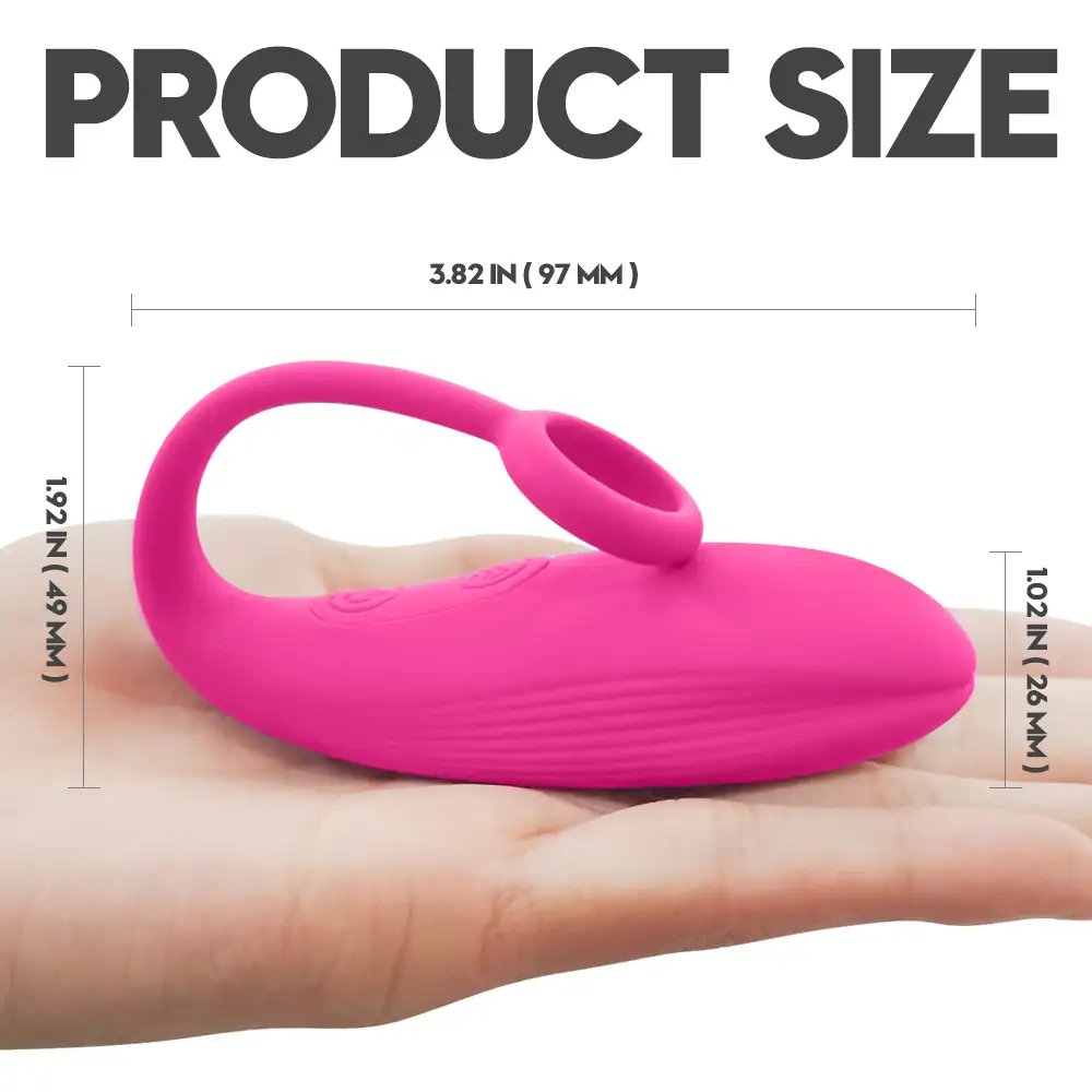 Shopicat Tulip Whale-Design G-Spot stimulation Egg Vibrator-2